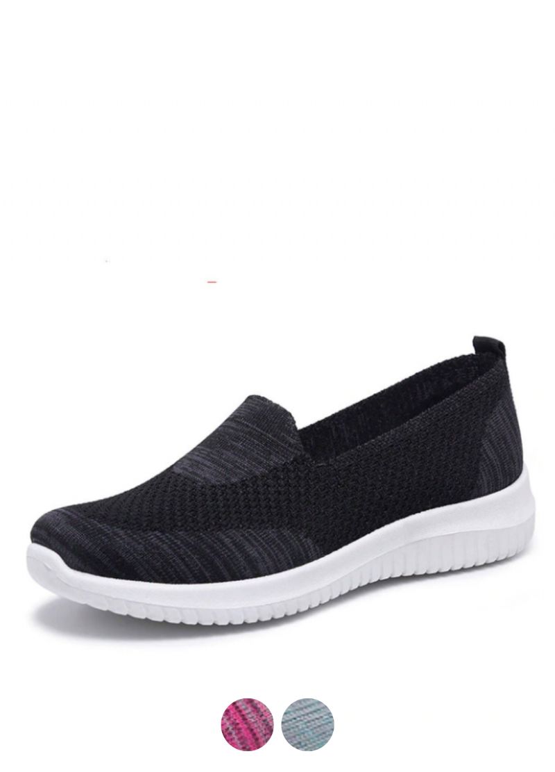 Nubia Damskie Wsuwane Czarne Buty