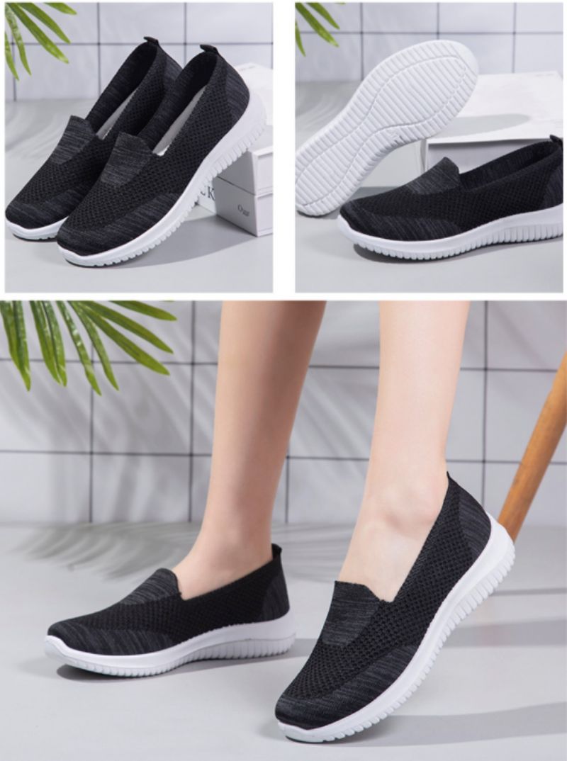 Nubia Damskie Wsuwane Czarne Buty - Czarny