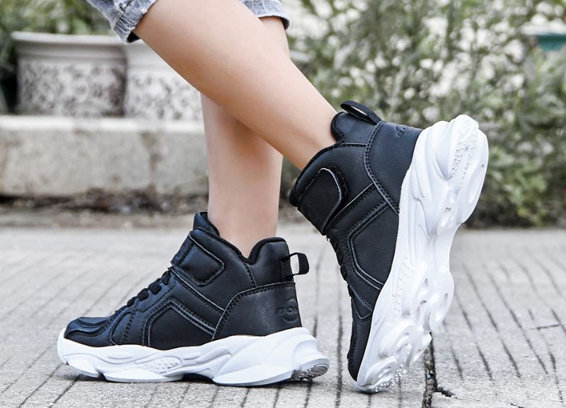 Ocasio Dla Obu Płci Dziecięce Buty Sportowe Outdoor - Szare futro