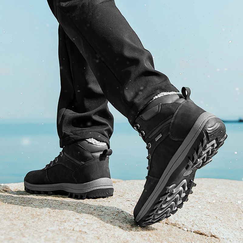 Odlanier Męskie Buty Zimowe - Brązowy