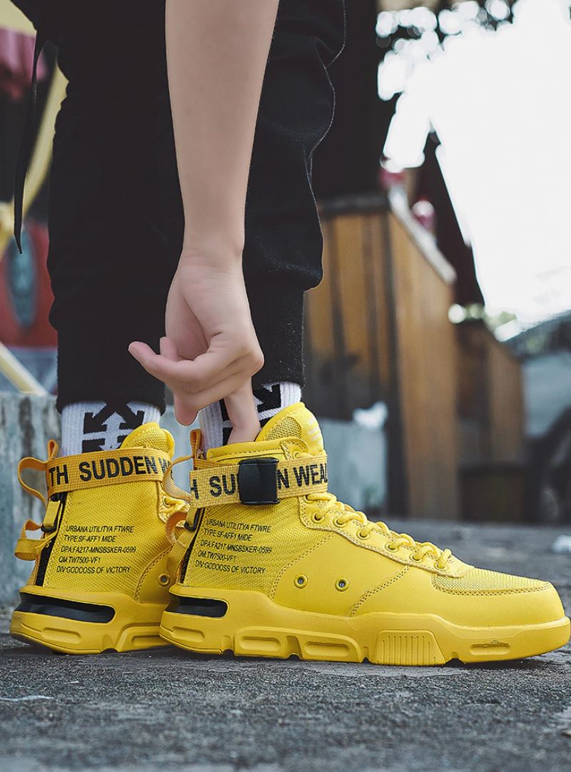 Olander Męskie Buty Do Biegania - Pomarańczowy