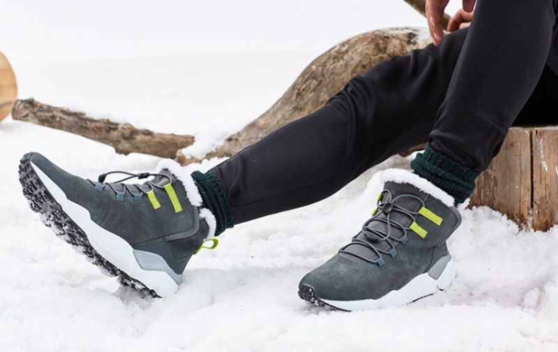 Olden Męskie Buty Trekkingowe - Czarny