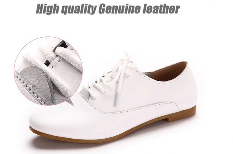 Olimpia Damskie Buty Typu Loafer - Biały