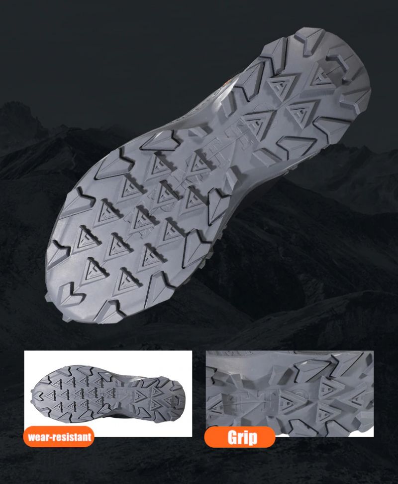 Olivier Męskie Buty Trekkingowe - Czarny