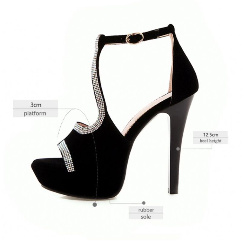 Olympia Heels - Czarny