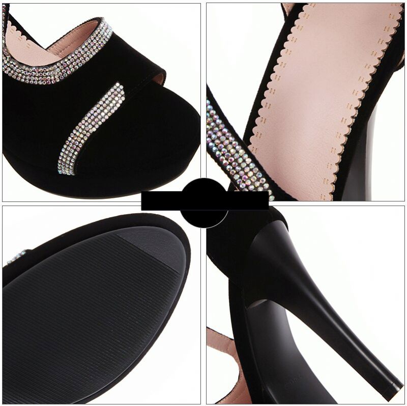 Olympia Heels - Czarny
