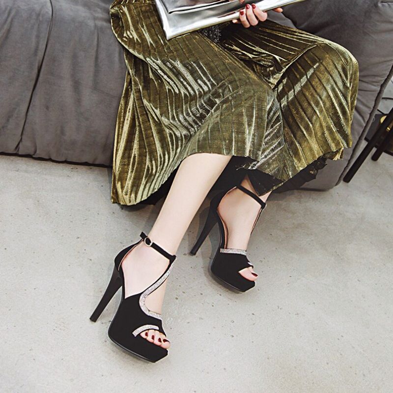Olympia Heels - Czarny