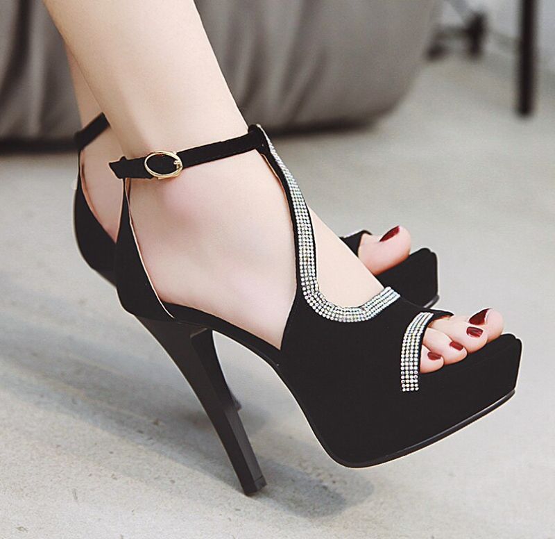 Olympia Heels - Czarny