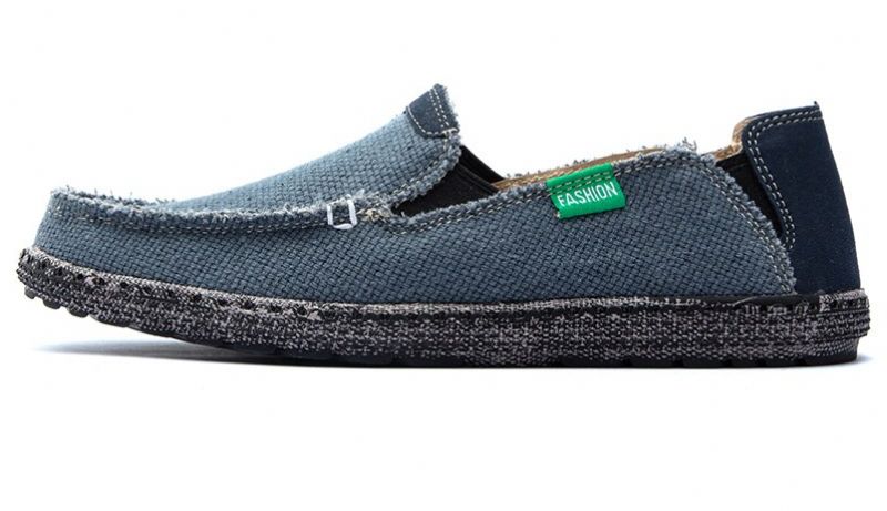 Onana Męskie Mokasyny Letnie Buty - Niebieski
