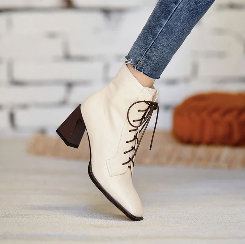 Palacios Buty Do Kostek - Beżowy