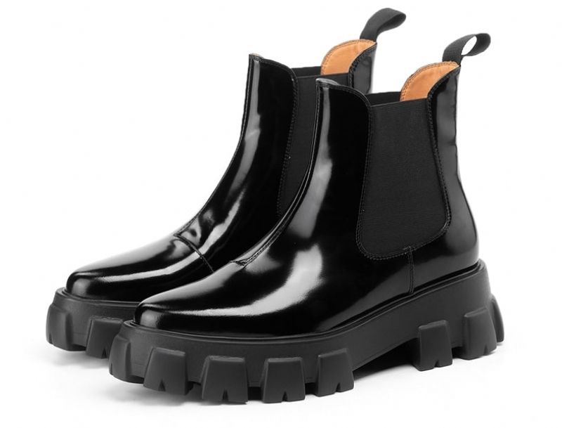 Palacios Damskie Buty Chelsea - Czarny