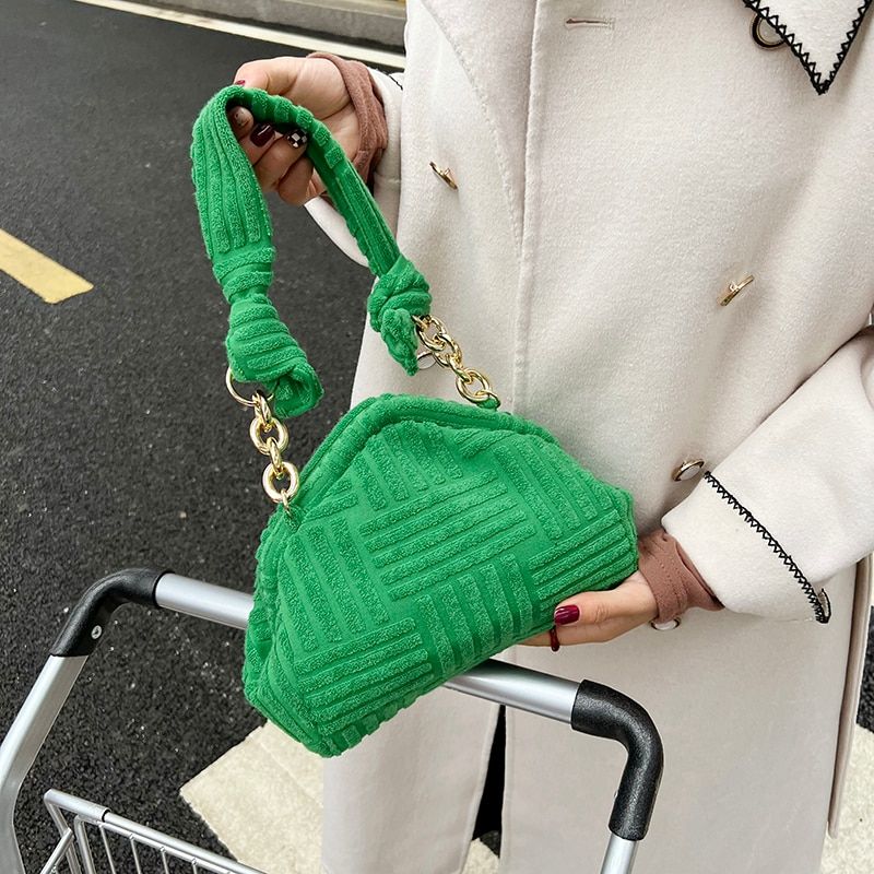 Palma Damska Luksusowa Torebka Crossbody - Zielony