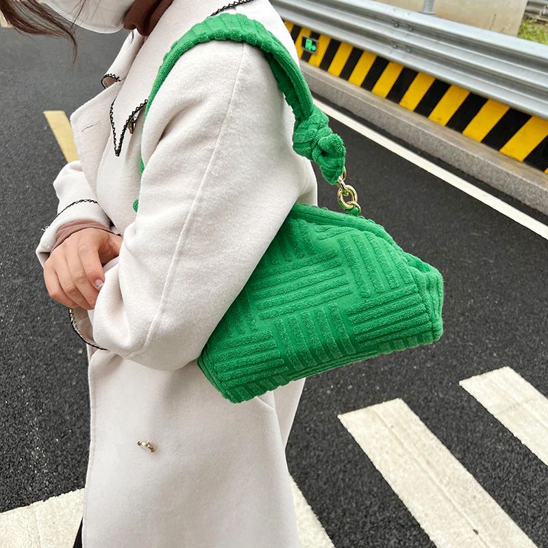 Palma Damska Luksusowa Torebka Crossbody - Zielony