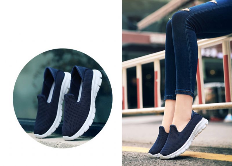 Panchita Damskie Wsuwane Czarne Buty - Czarny