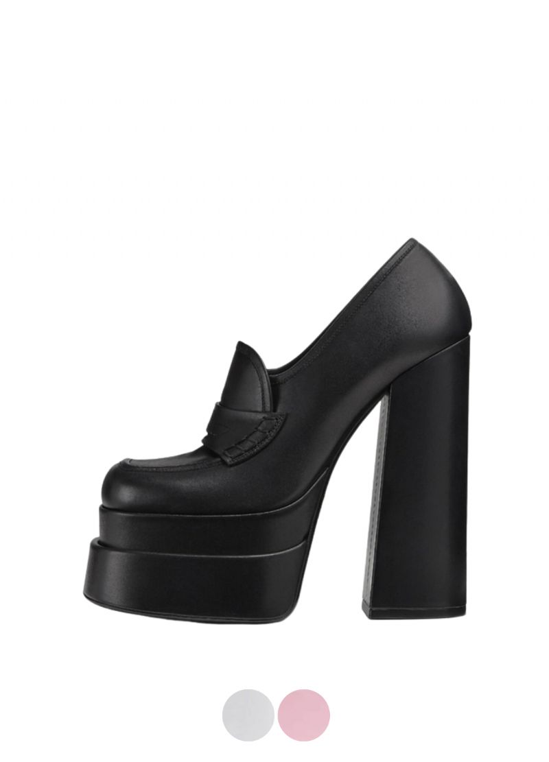Pandora Damskie Buty Na Platformie Obcasy
