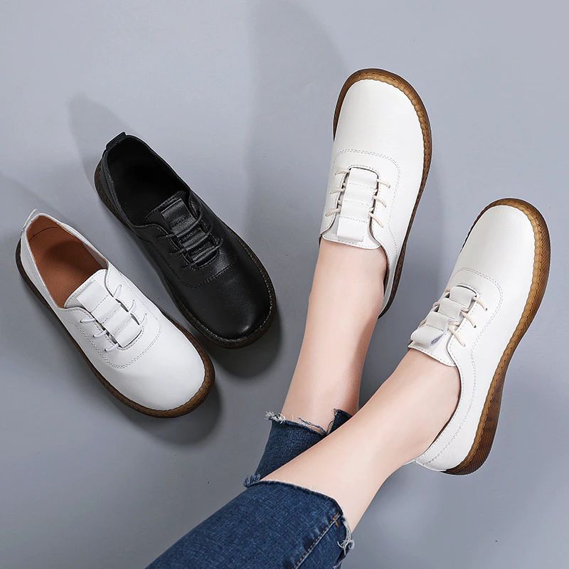 Panise Damskie Wsuwane Buty - Biały