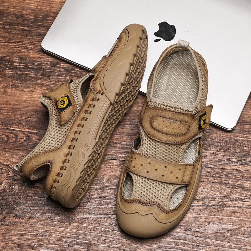 Patson Męskie Sandały Fashion - Khaki