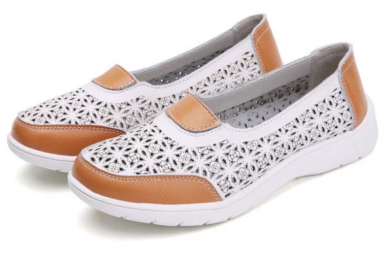 Pau Damskie Wsuwane Buty - Niebieski