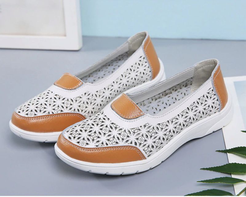 Pau Damskie Wsuwane Buty - Niebieski