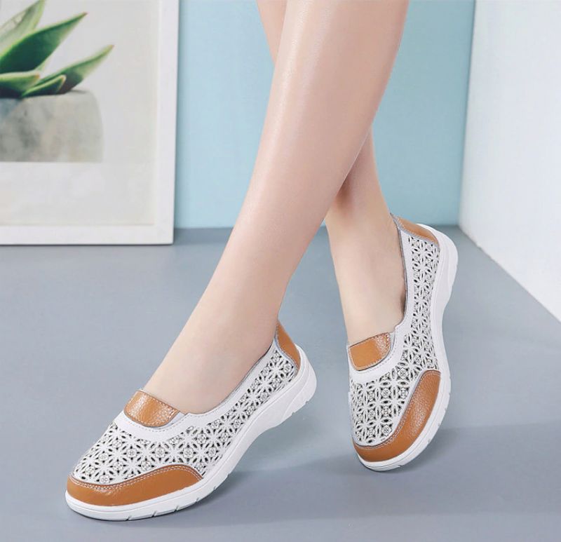 Pau Damskie Wsuwane Buty - Niebieski
