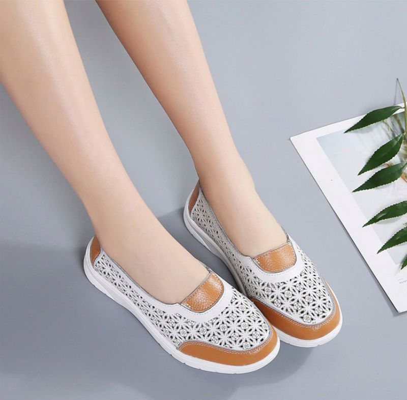 Pau Damskie Wsuwane Buty - Niebieski