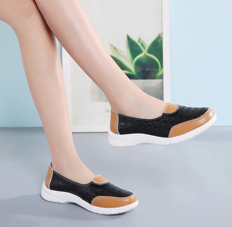 Pau Damskie Wsuwane Buty - Niebieski