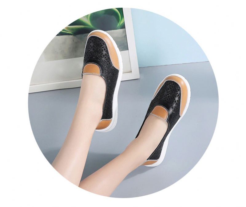 Pau Damskie Wsuwane Buty - Niebieski