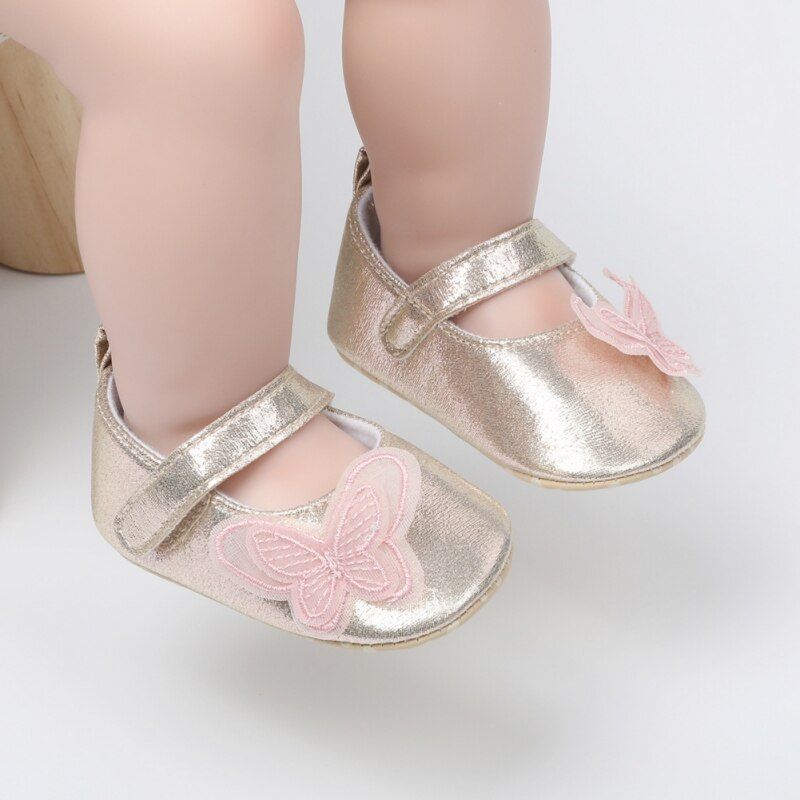 Paula Baby Dziewczęce Buty Płaskie - Złoty