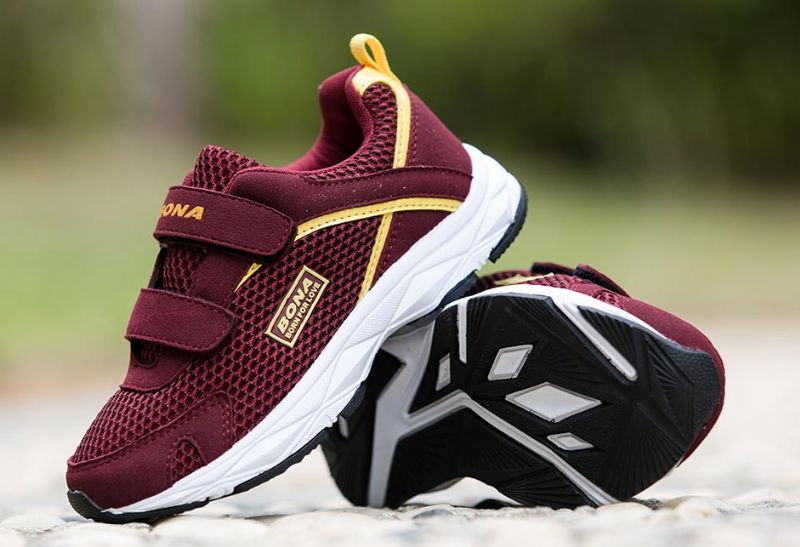 Payne Dla Obu Płci Dziecięce Buty Sportowe Casual - Burgundowy