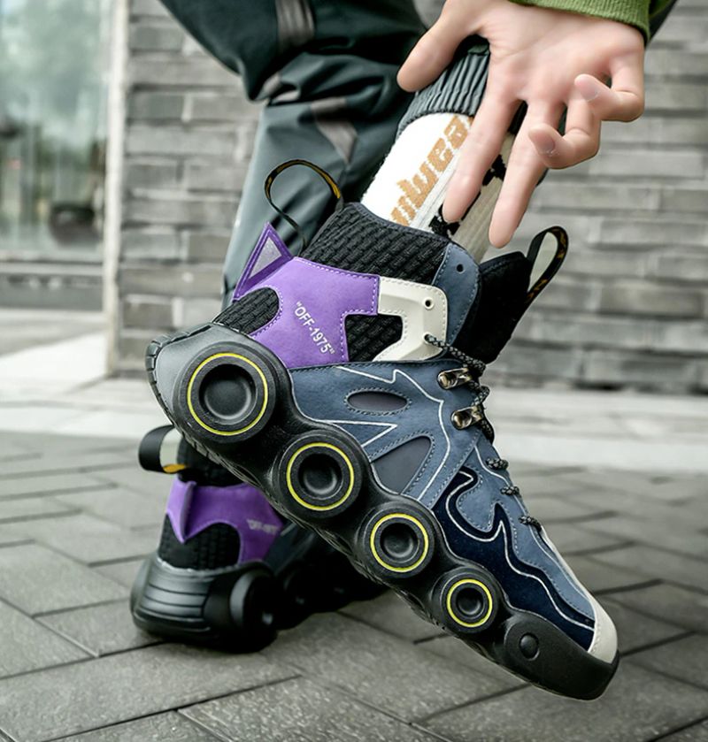Peaky Męskie Buty Do Biegania - Granatowy