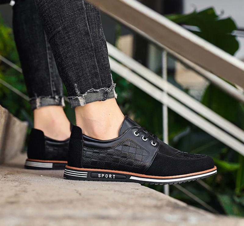Peña Męskie Buty Casualowe Oxford - Brązowy