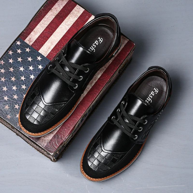 Peña Męskie Buty Casualowe Oxford - Brązowy