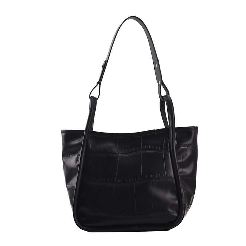 Peniche Damska Skórzana Torebka Crossbody - Czarny