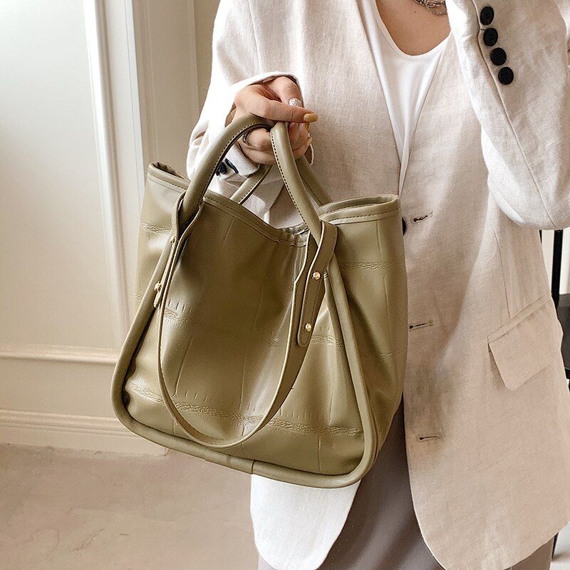 Peniche Damska Skórzana Torebka Crossbody - Czarny