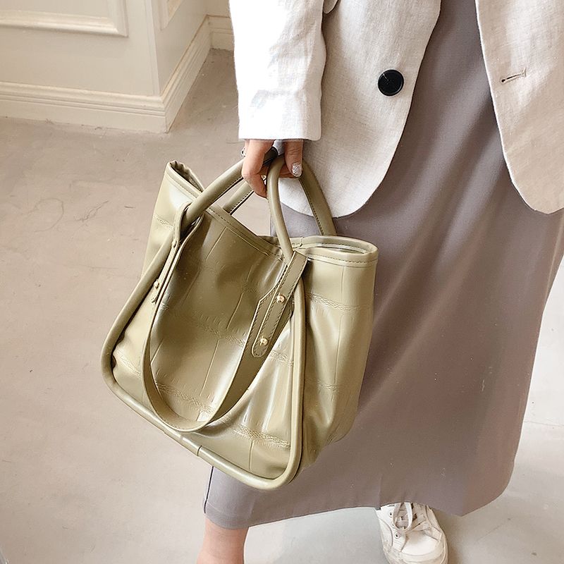 Peniche Damska Skórzana Torebka Crossbody - Czarny