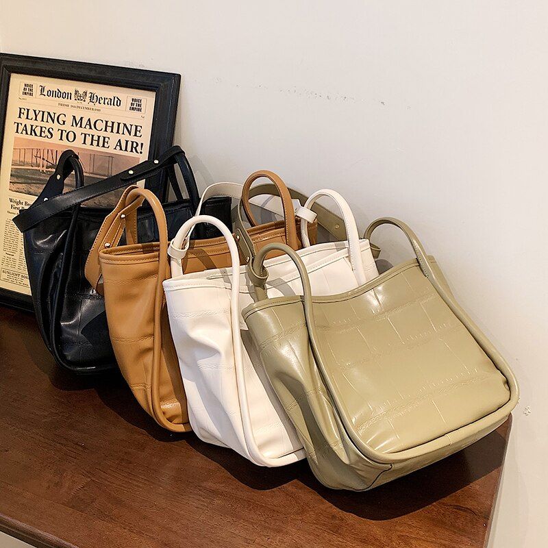 Peniche Damska Skórzana Torebka Crossbody - Czarny