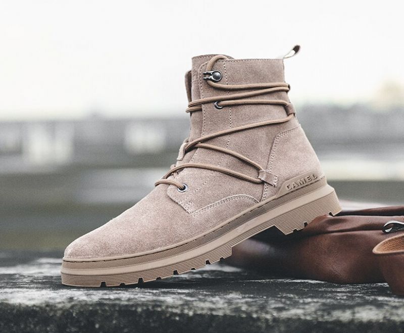 Percy Męskie Buty Robocze - Khaki