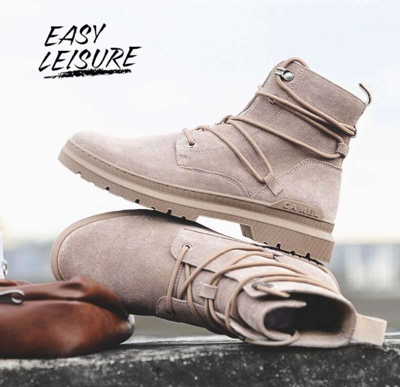 Percy Męskie Buty Robocze - Khaki