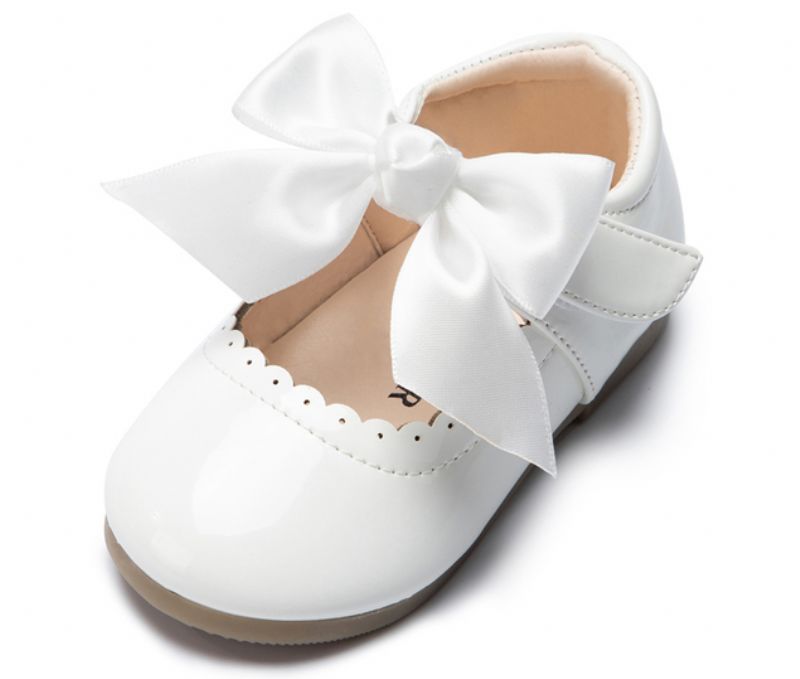 Perla Dziewczęce Buty Płaskie - Biały