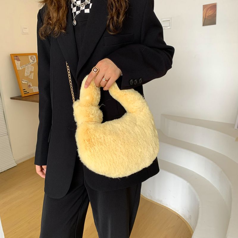 Perlita Damska Torebka Crossbody Na Ramię Ze Sztucznej Skóry - Brązowy