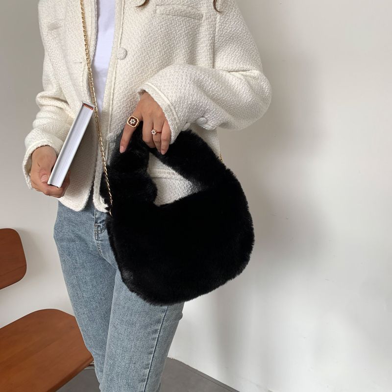 Perlita Damska Torebka Crossbody Na Ramię Ze Sztucznej Skóry - Brązowy