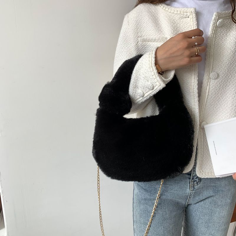 Perlita Damska Torebka Crossbody Na Ramię Ze Sztucznej Skóry - Brązowy