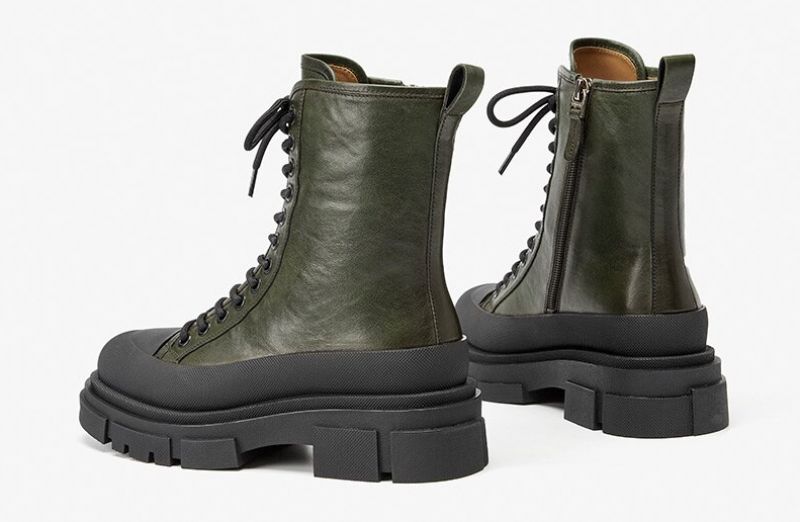 Perny Damskie Buty Na Platformie - Czarny
