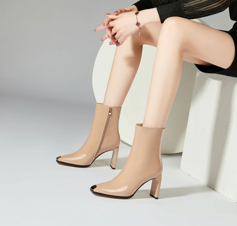 Perry Buty Do Kostek Wysokość - Morelowy