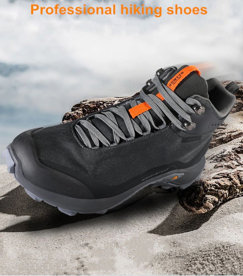 Perseo Męskie Buty Trekkingowe - Szary