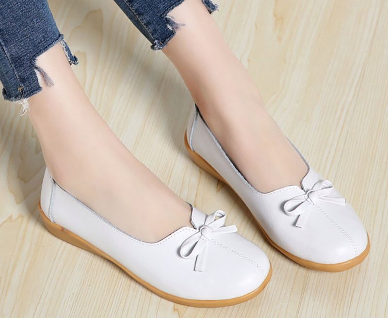 Petunia Damskie Buty Mokasyny - Wino czerwony