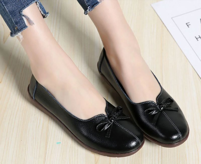 Petunia Damskie Buty Mokasyny - Wino czerwony