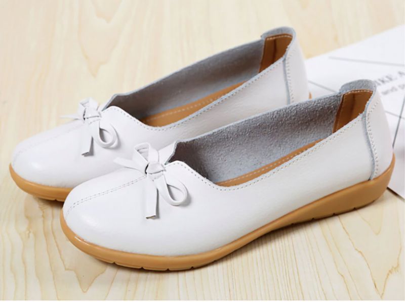Petunia Damskie Buty Mokasyny - Wino czerwony