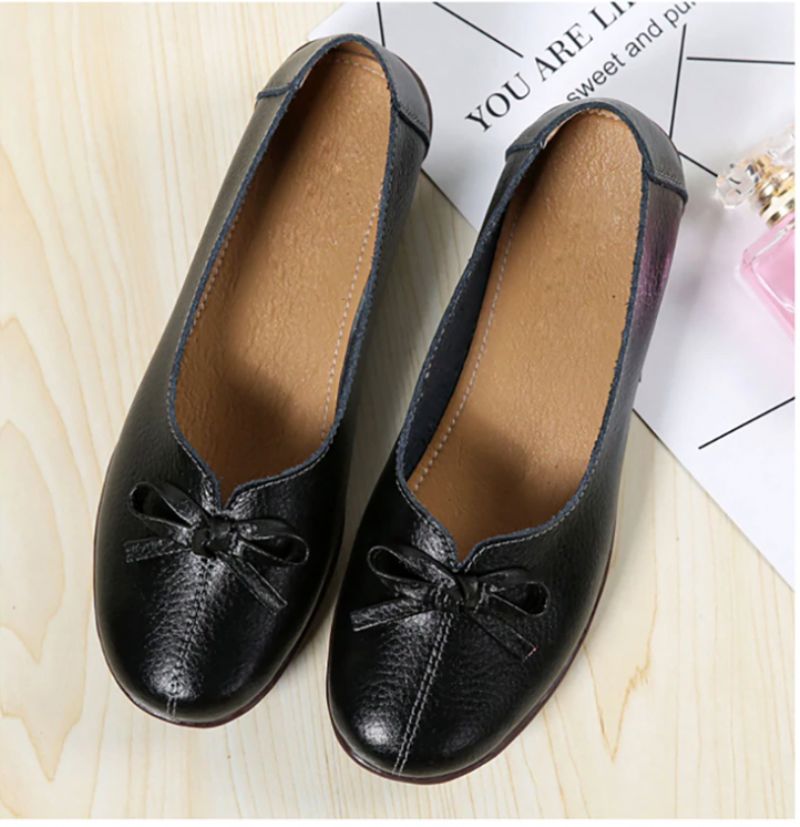 Petunia Damskie Buty Mokasyny - Wino czerwony