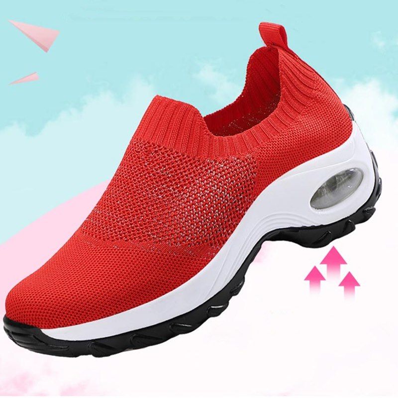 Pier Damskie Oddychające Buty Do Chodzenia - Różowy